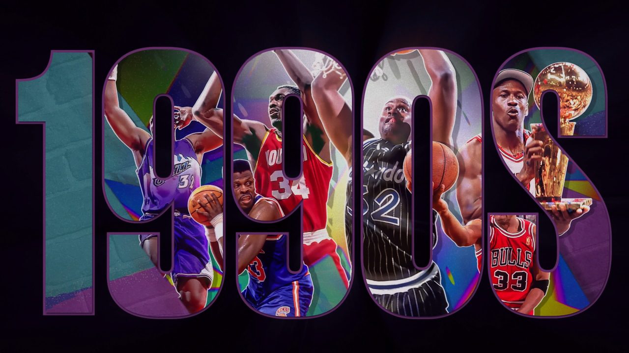 All-Decade 1990s All-Stars on NBA 2K24