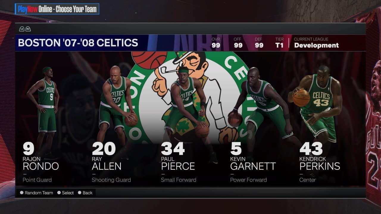 2007-08 Boston Celtics on NBA 2K24