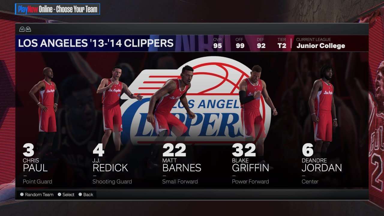 2013-14 Los Angeles Clippers on NBA 2K24