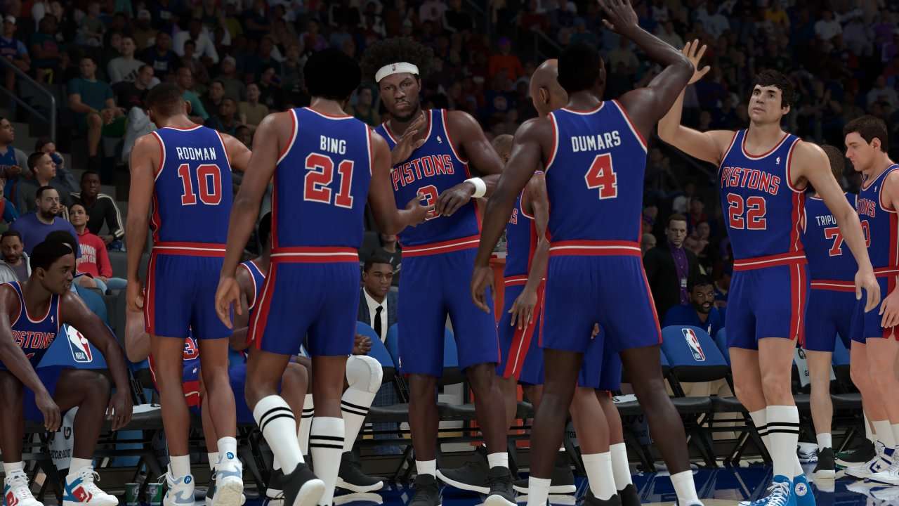 All-Time Detroit Pistons on NBA 2K27