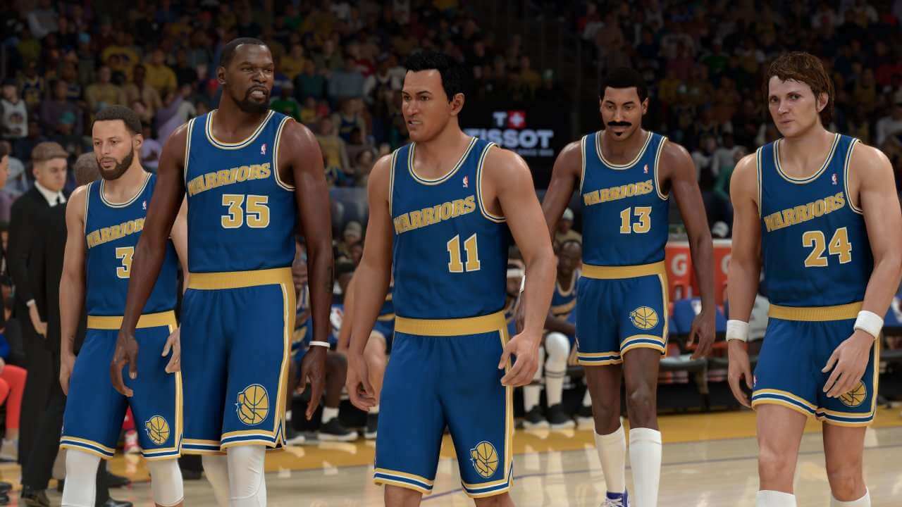 All-Time Golden State Warriors on NBA 2K27