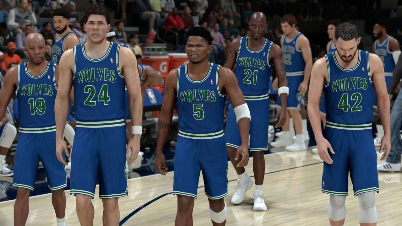 All-Time Minnesota Timberwolves on NBA 2K26