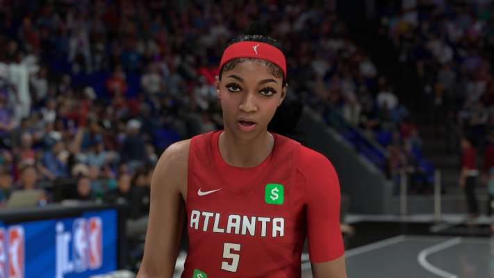 Angel Reese on NBA 2K26