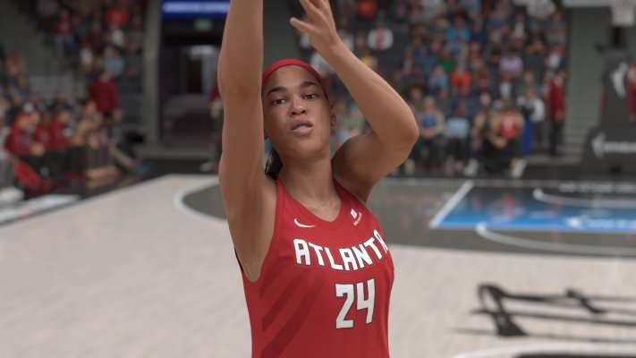 Brionna Jones on NBA 2K26