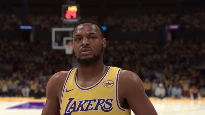 Bronny James on NBA 2K27