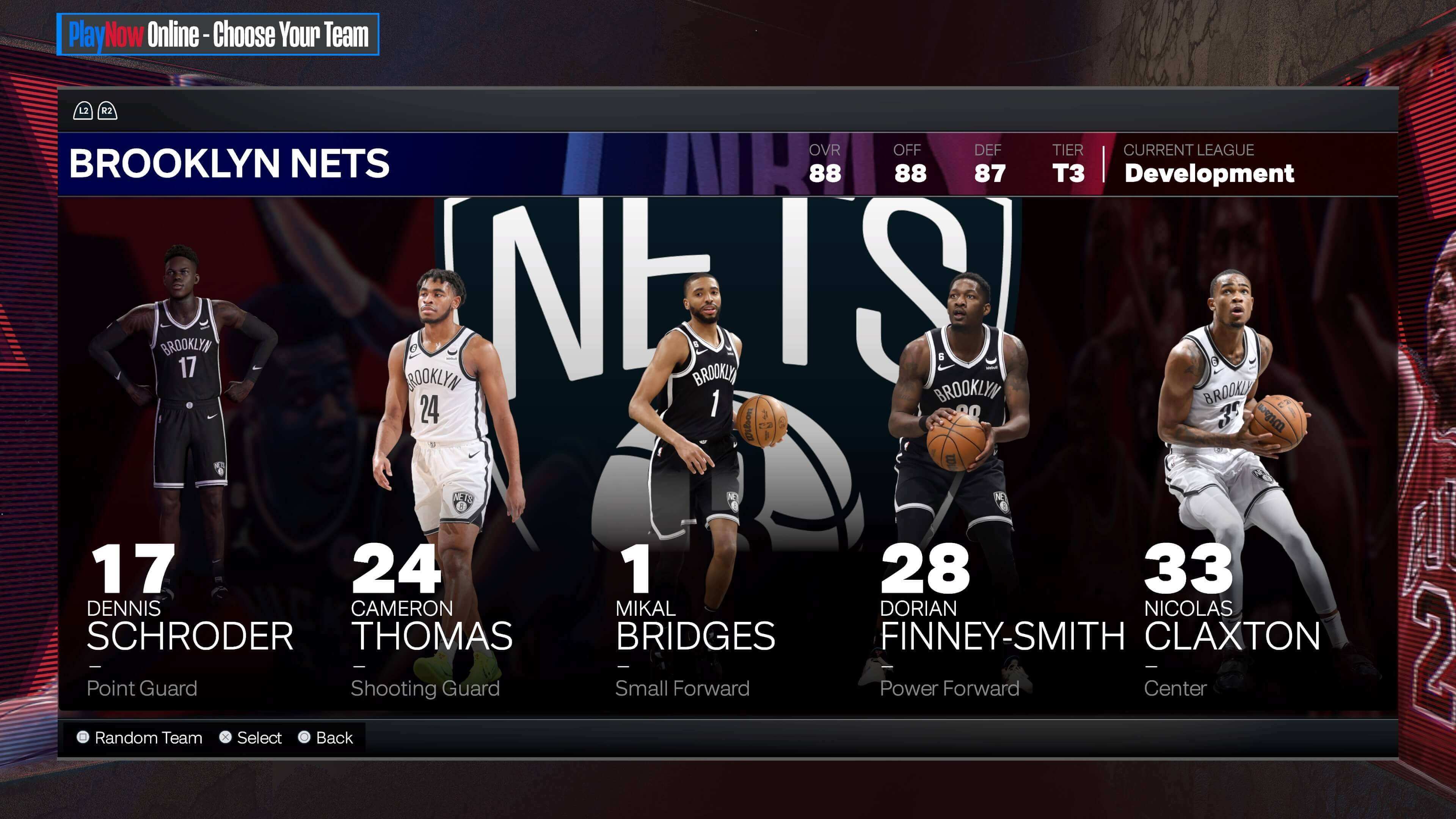Brooklyn Nets Nba 2k21 Roster 2k Ratings