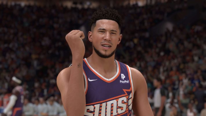 Devin Booker on NBA 2K26