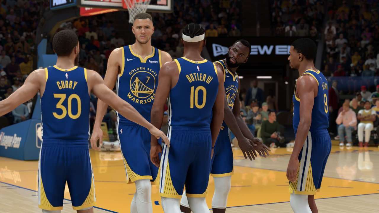 Golden State Warriors NBA 2K26 Starters