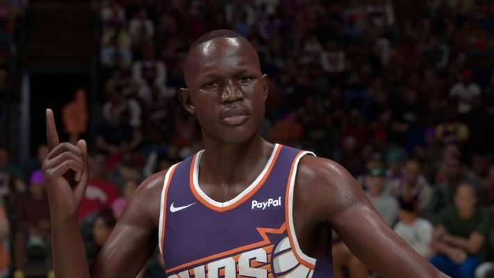 Khaman Maluach on NBA 2K26