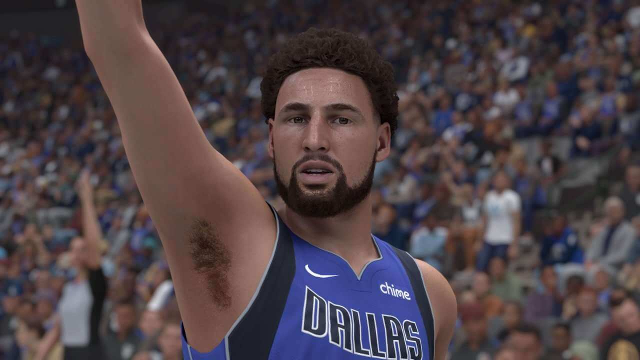Klay Thompson on NBA 2K24 Klay Thompson on NBA 2K24