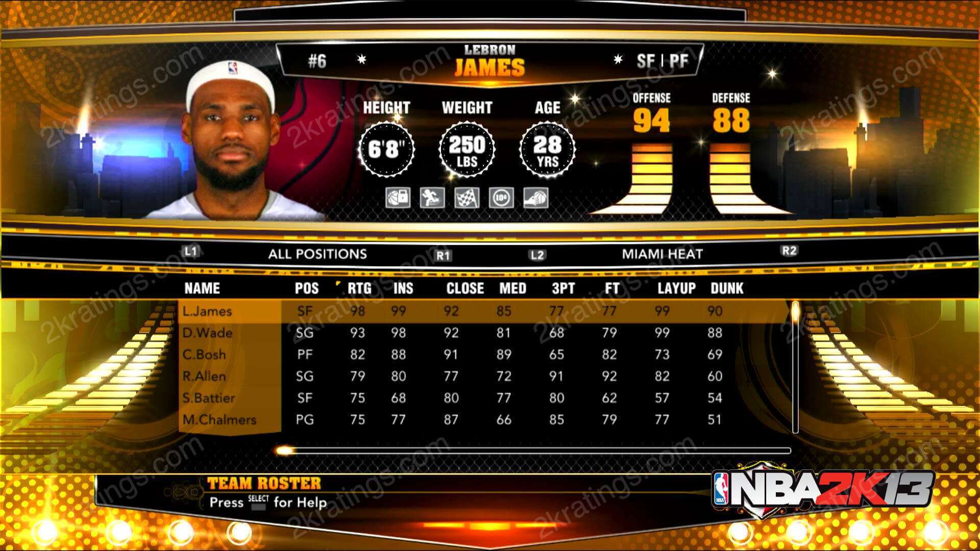 Nba 2k19 lebron james stats hotsell