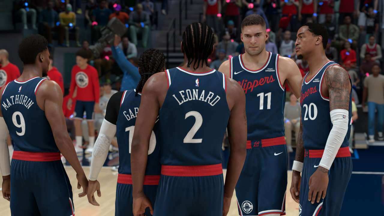 Los Angeles Clippers NBA 2K26 Starters