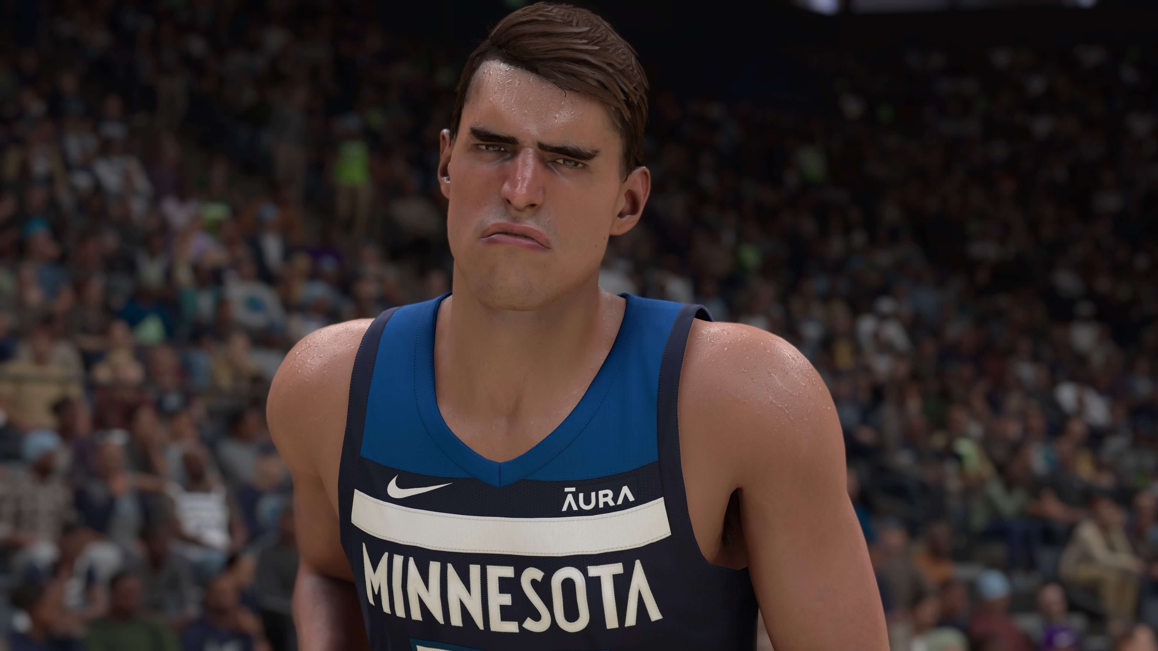 Luka Garza NBA 2K24 Rating (Current Minnesota Timberwolves)
