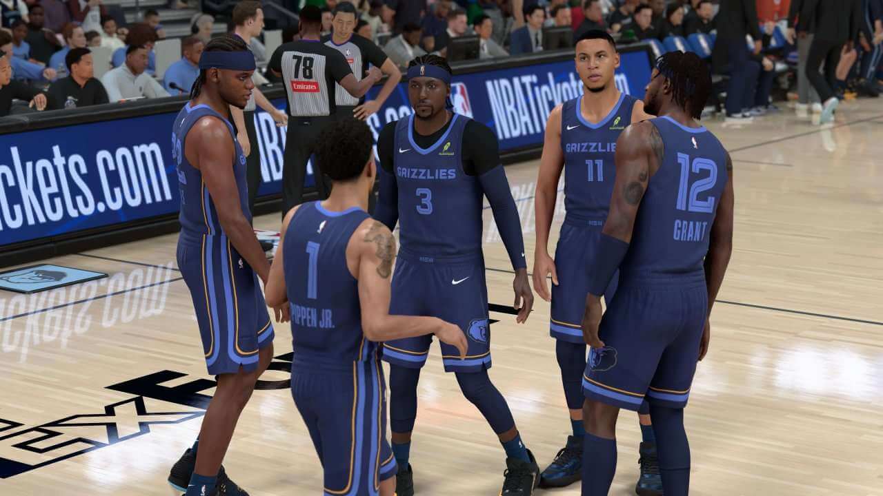 Memphis Grizzlies NBA 2K27 Starters
