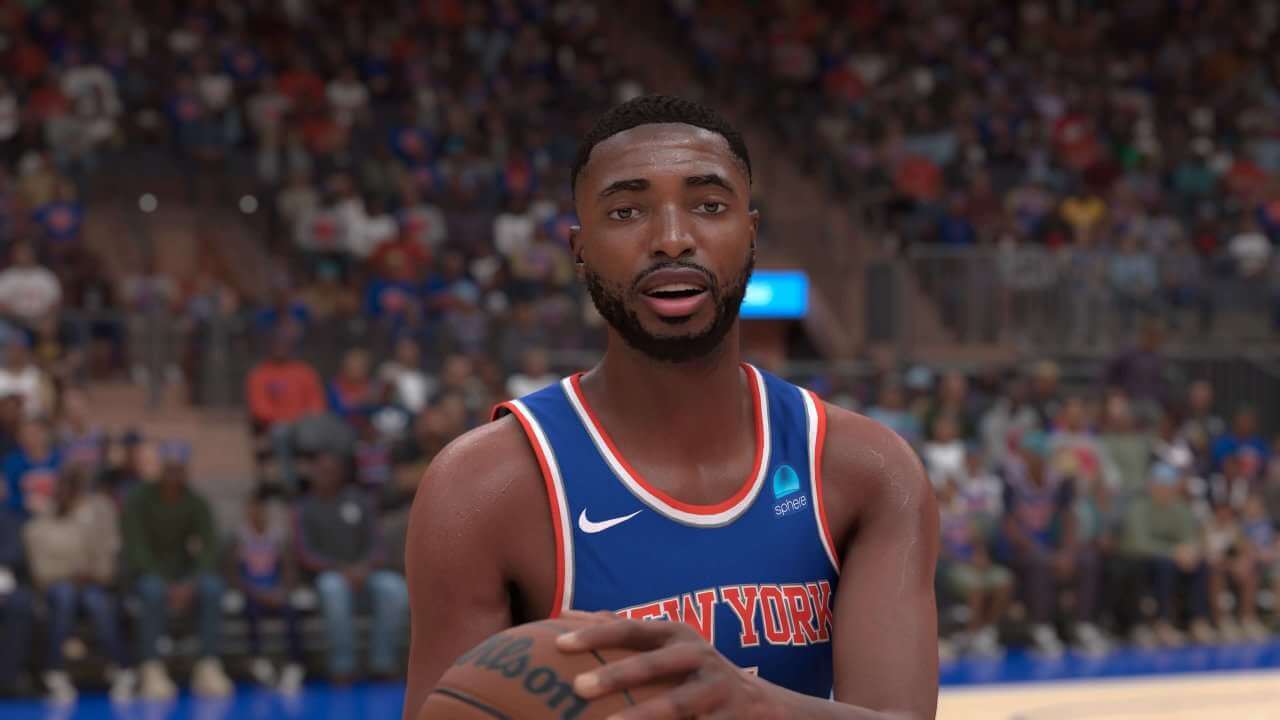 Mikal Bridges on NBA 2K24 Mikal Bridges on NBA 2K24