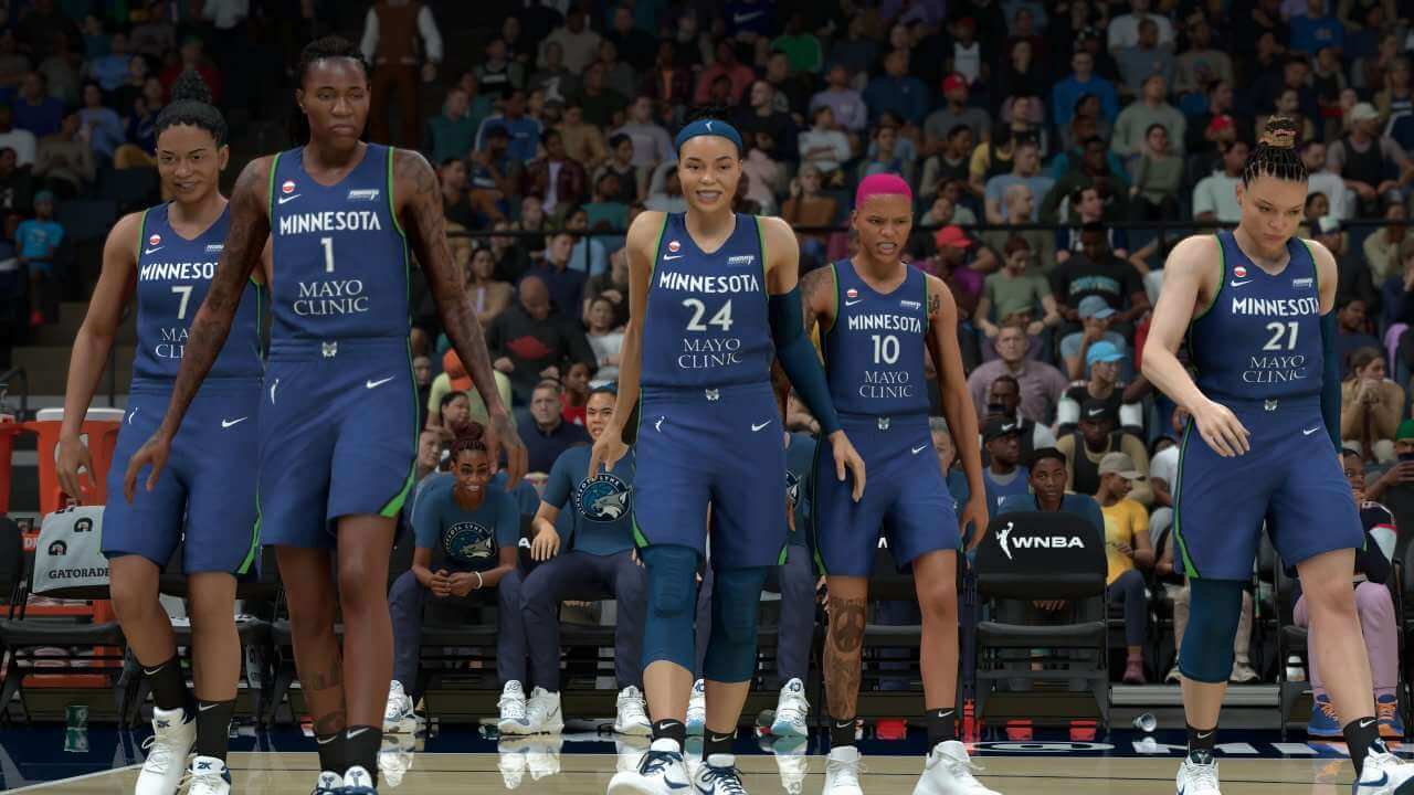 Minnesota Lynx on NBA 2K27