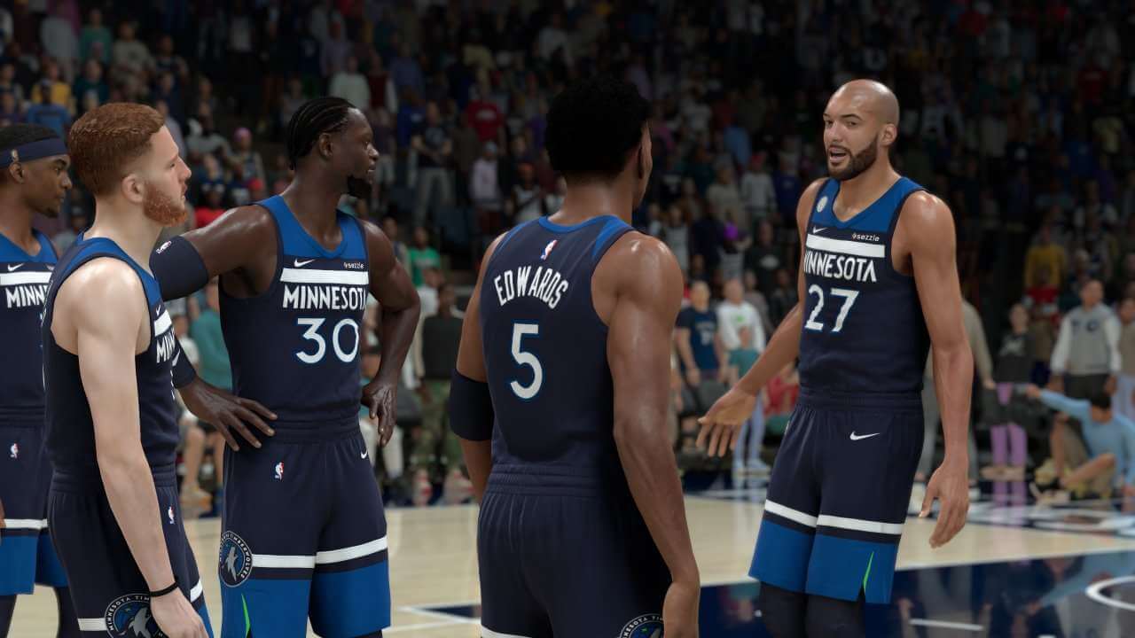 Minnesota Timberwolves NBA 2K26 Starters
