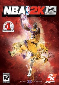 NBA 2K12 Magic Johnson Cover