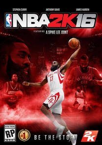 NBA 2K16 James Harden Cover