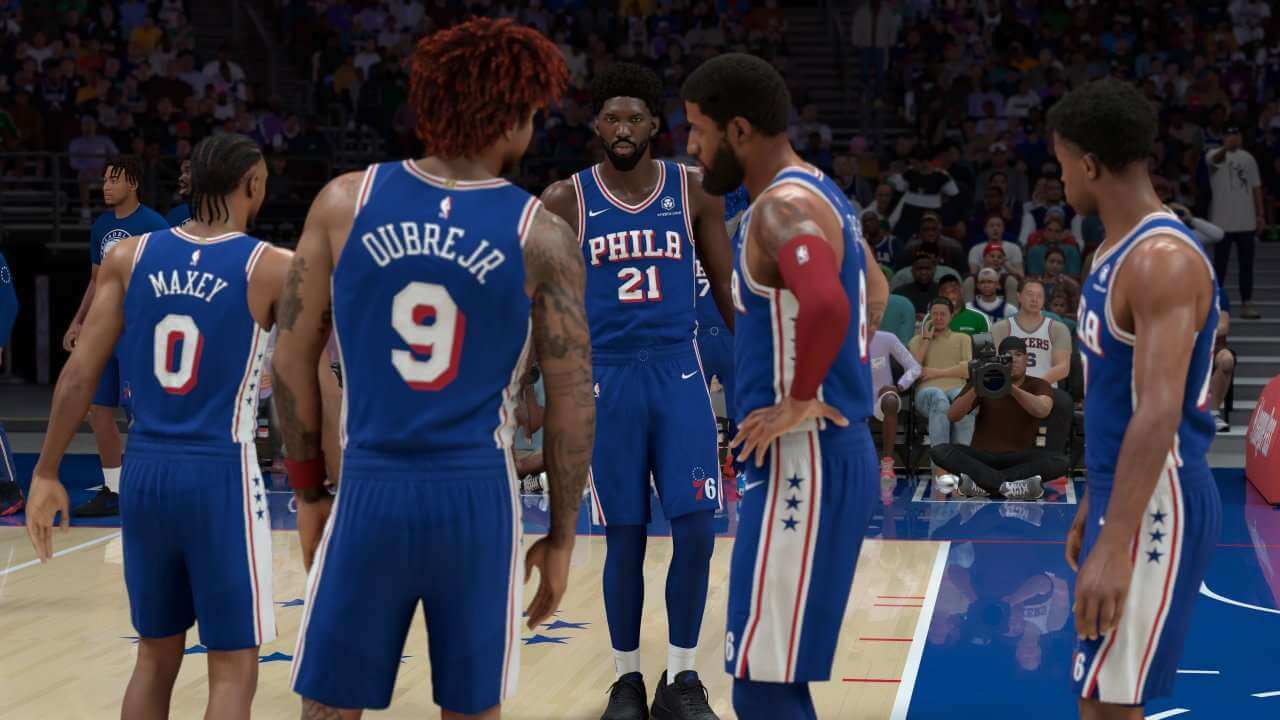 Philadelphia 76ers NBA 2K26 Starters