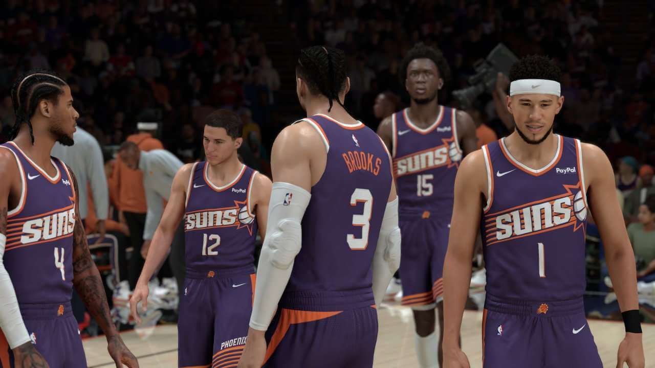 Phoenix Suns NBA 2K26 Starters