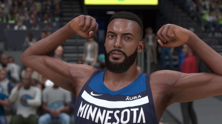 Rudy Gobert on NBA 2K26