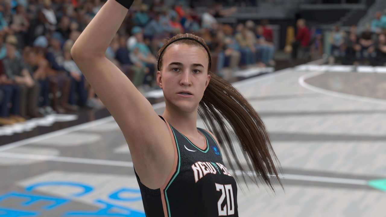 Sabrina Ionescu on NBA 2K24 Sabrina Ionescu on NBA 2K24