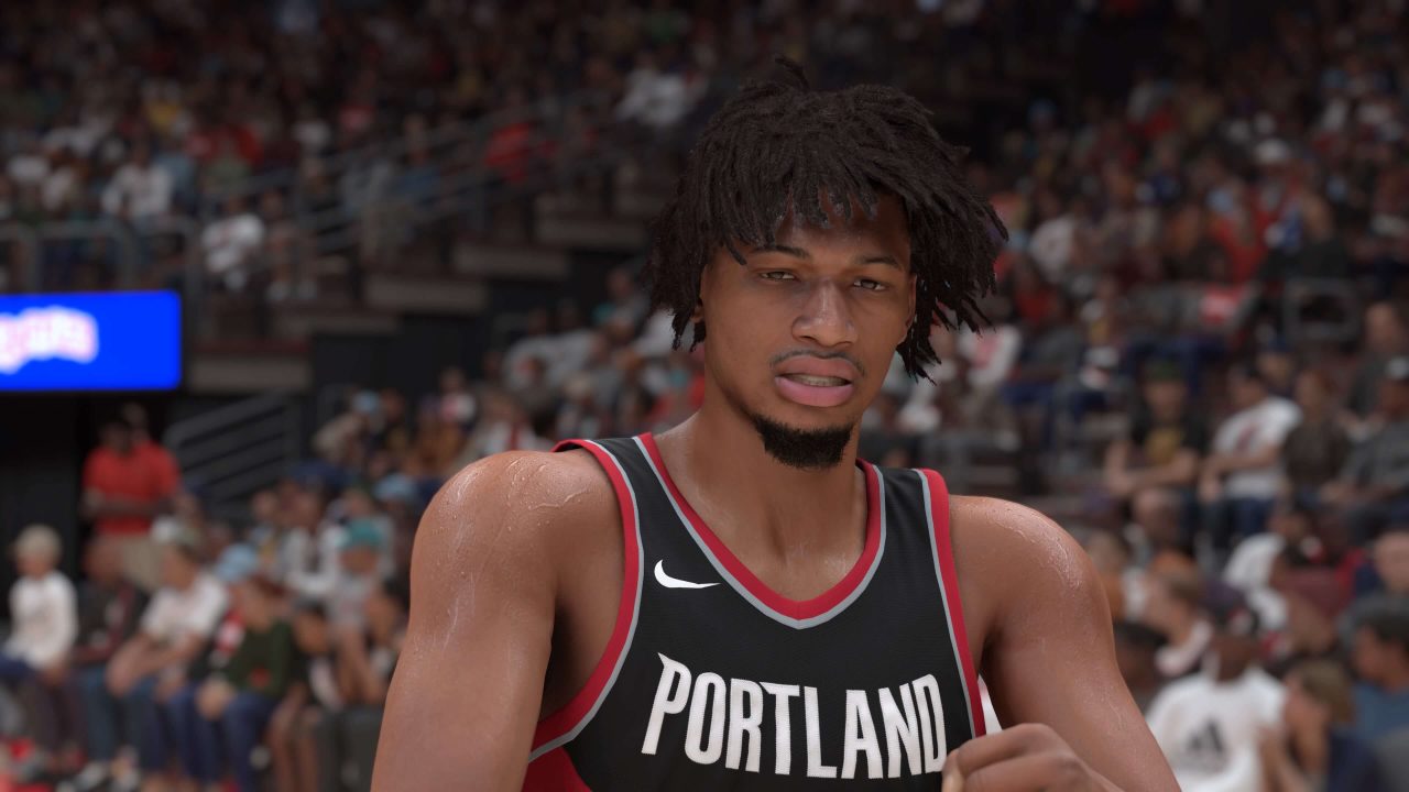 Shaedon Sharpe on NBA 2K24 Shaedon Sharpe on NBA 2K24