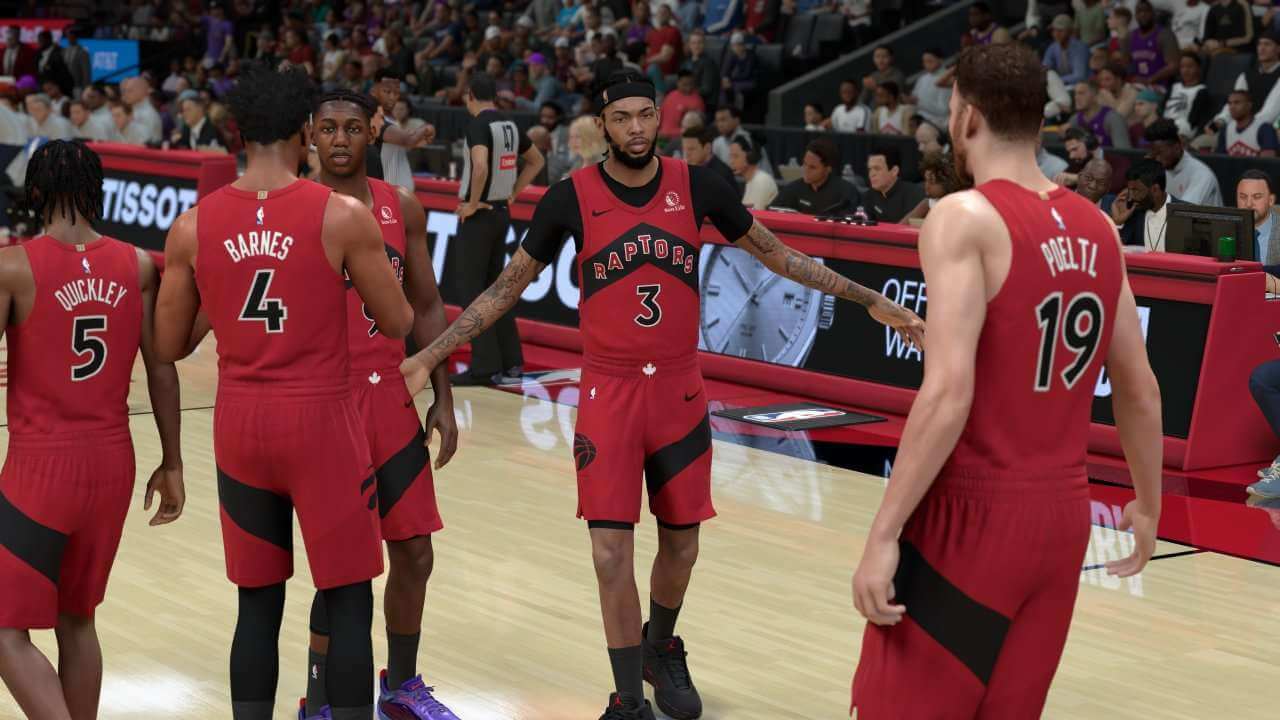 Toronto Raptors NBA 2K26 Starters