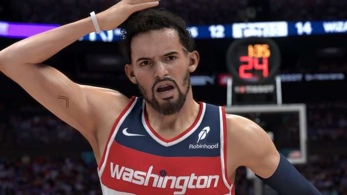Trae Young on NBA 2K26