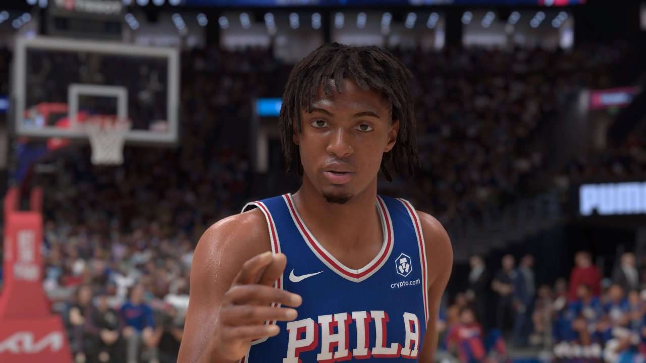 Tyrese Maxey on NBA 2K24 Tyrese Maxey on NBA 2K24